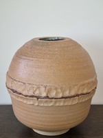 Modernist Old Sanded Ceramic Vase - Large, Imposing Piece