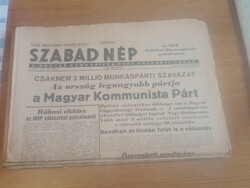 Szabad nép 1947. September 2, 4,000 ft from a legacy, Óbuda