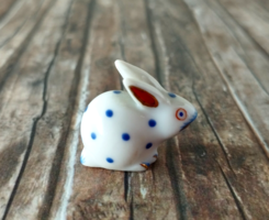 Old rare Old Herend miniature porcelain rabbit figurine - nipp