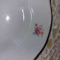 Zsolnay 2 pink porcelain cake plates