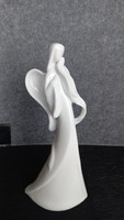 Art deco porcelain angel, 21 x 9 cm