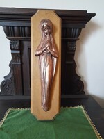 Szűz Mária kerámia fali dísz