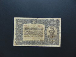 25000 korona 1923 RR ! Nagyon ritka bankjegy !