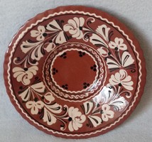 Hand-painted ceramic decorative bowl from Hódmezővásárhely for sale