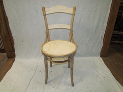 3 antique thonet chairs, 1 renovated