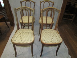 4 antique thonet chairs (refurbished)