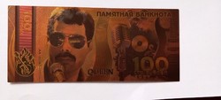 Queen - colored + gilded plastics, fantasy 100 rubles. HUF 1000/pc.