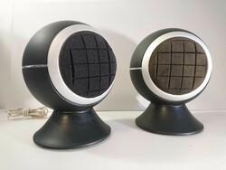 Rare vintage beag hox55 Hungarian space age design sphere speakers from the 1970s. To be repaired!