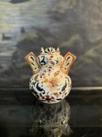 Zsolnay - Perzsa mintás, családi pecsétes váza