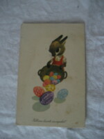 Old Easter postcard drawing by András Máté