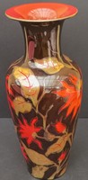 36 Cm beautiful multi-fired Zsolnay vase
