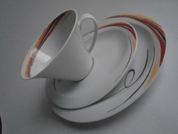 2 Sets, 3-piece, large breakfast set. Seltmann Weiden Bavaria.