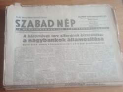Szabad nép 1947. May 2, 4,000 ft from a legacy to Óbuda