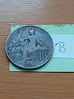 France 10 centimeter 1898 bronze #b