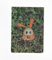 M:15 Easter greeting card 01 fine art, beautiful stamping