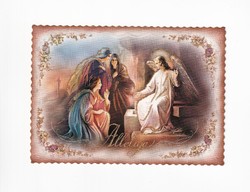 Hv:29 Easter religious greeting card