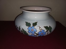 Luneville large earthenware vase