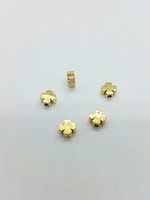 Stainless steel intermediate four-leaf clover gold
