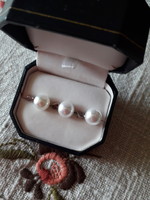 3 pearl pendants with silver fittings (HUF 800 each)