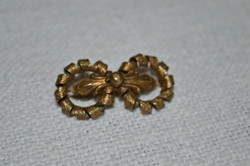 Old copper brooch