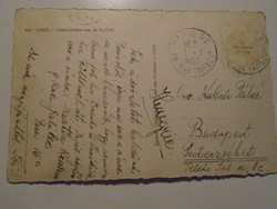 Za490.43 - Postcard sent to László Kubala's mother 1952 Paris - Pálne Kubala