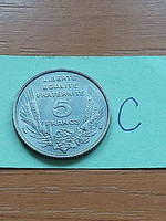 France 5 Francs 1933 Nickel #c