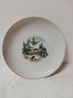 Snow White Raven House porcelain plate