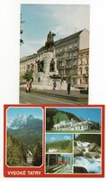 2 postcards, mail-clean, in one