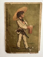 Fréderich Stühmer Budapest csokoládéteklám 1880-1890