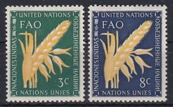 1954 ENSZ New York, Élelmezésügyi és Mezőgazdasági Szervezet **