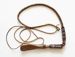 Old hoop whip - craftsman / craftsman / leather worker piece