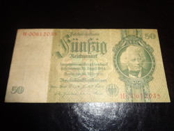 50 Reichmarks 1924. Good condition .