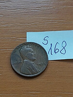 USA 1 CENT 1935  Kalászos penny, Lincoln, BRONZ  S168