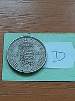 English England 1 Shilling 1956 English, ii. Elizabeth, copper-nickel #d