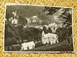 Postcard Transylvanian borszék gödemesterhouse 1941 (fork tripod camera)