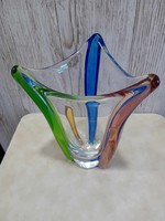 Frantisek Zemek Rapsody csehszlovák művészi üveg váza