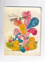 H:34 Easter musical large greeting card - musical part not working!
