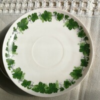 Zsolnay leaf decorative small plate