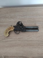 English flintlock pistol replica!