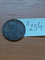 USA 1 CENT 1940 D Verdejel "D" - Denver, Kalászos penny, Lincoln, BRONZ   S254