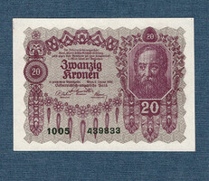 20 Korona 1922 UNC