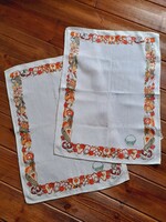 Kitchen towel with the deli company logo, 65 x 48 cm, 2 pieces in one
