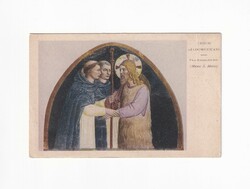 HV:31 Húsvéti Vallásos Üdvözlő képeslap posatatiszta