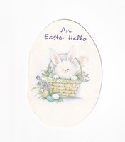 H:39 Easter greeting card can be opened