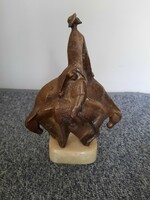 Olcsai Kiss Zoltán  Don Quijote Bronz szobor