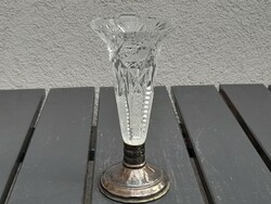 Beautiful Star of David Judaic crystal vase