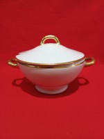 Wadlsteiner f.Budapest.Porcelain sauce bowl with lid