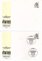 Fare tickets, envelopes 0153 (German) postmark, fdc EUR 2.00