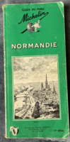 Michelin Normandie 1965-1966 - Zöld útikalauz