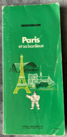 Michelin Paris et sa banlieue 1972. - Zöld útikalauz